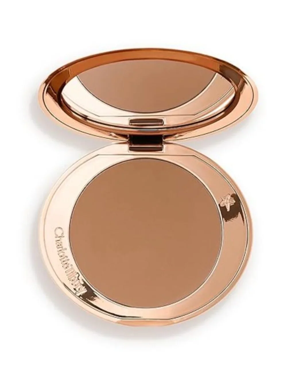 NEW Charlotte Tilbury 2 Medium Airbrush Matte Bronzer Pressed Powder XL